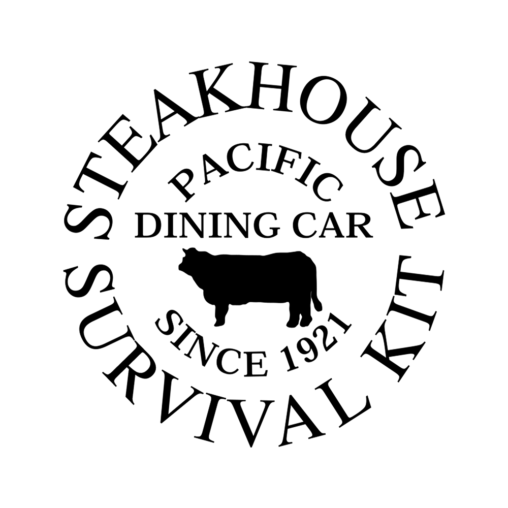 Pacific Dining Car Steakhouse Survival Kit Design