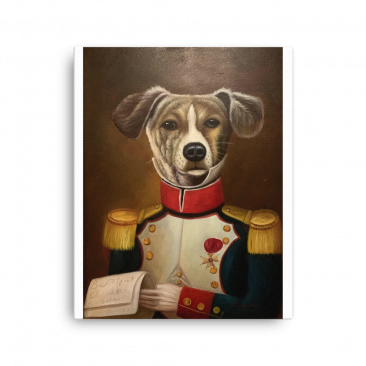 Pacific Dining Car Dog Portrait